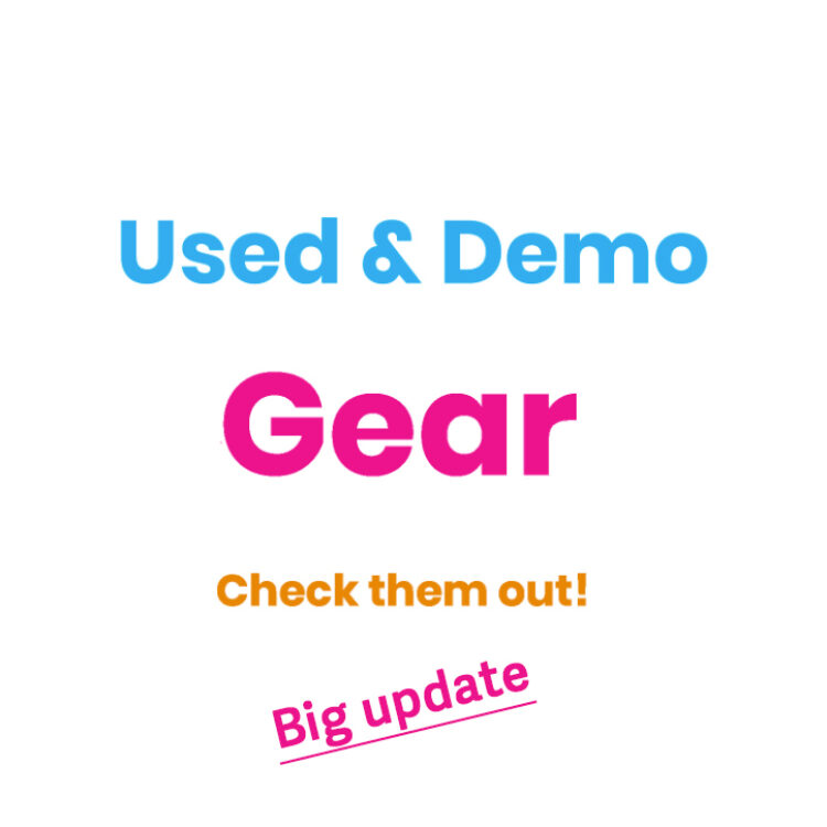Overige merken Used & Demo Gear (update 8 Juni.)